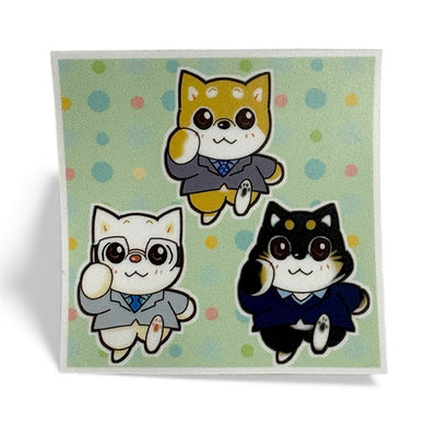 しばりーまん ステッカー 3しば