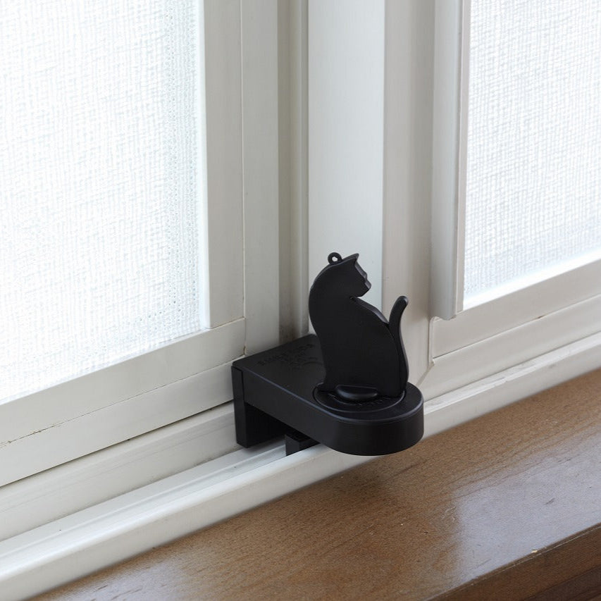 換気時の防犯対策に！ねこの防犯窓ロック(単品) – トモノテ by@主婦の友