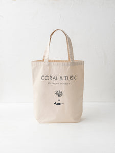 CORAL＆TUSKキャンバストートバッグ