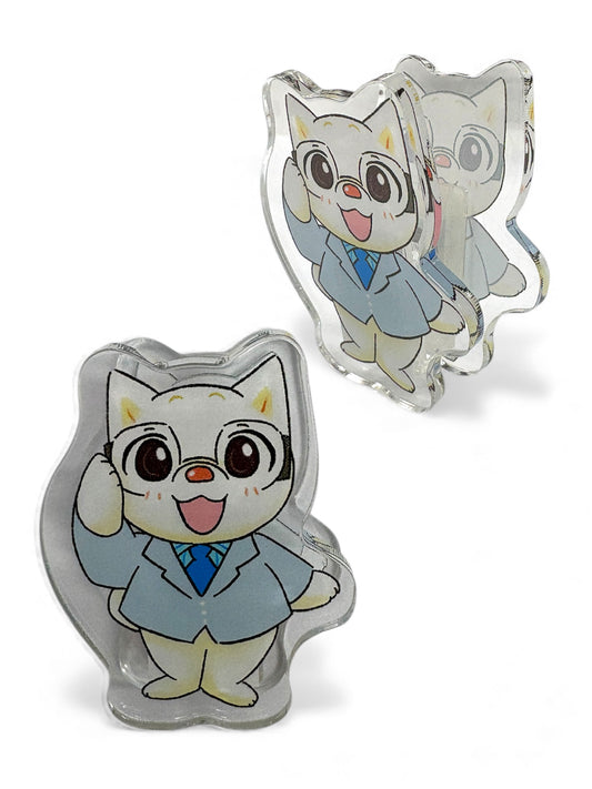 しばりーまん アクリルメモクリップ シライシ