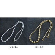 画像をギャラリービューアに読み込む, 軽くてやさしい糸のネックレス スフィア・プラス60