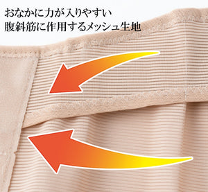 薄くても腰をしっかり支えるコルセット