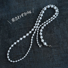 画像をギャラリービューアに読み込む, 軽くてやさしい糸のネックレス スフィア・プラス80