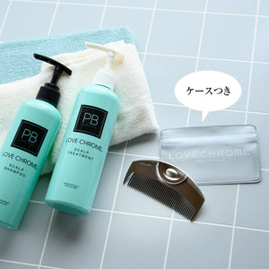 【LOVECHROME(ラブクロム)】ゆうゆう商店数量限定!ヘアコーム「ツキ」とスカルプシャンプー・トリートメントセット – トモノテ by@主婦の友