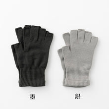 画像をギャラリービューアに読み込む, 極暖シルク 指先開きハンドウォーマー