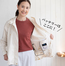 画像をギャラリービューアに読み込む, ファンつきレディース長袖空調服®