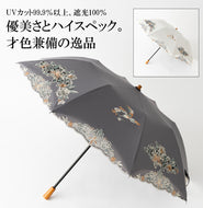 ほめられ女優日傘（晴雨兼用・折りたたみ傘）