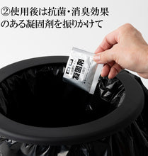 画像をギャラリービューアに読み込む, たためる＆洗える防災トイレ