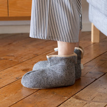 画像をギャラリービューアに読み込む, ささ和紙ルームブーツ/グレーツイード