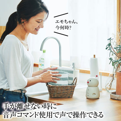 新時代のお話し＆見守りロボット・BOCCO emo（ボッコエモ）Wi-Fiモデル