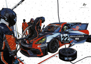 『DAI TAMURA ILLUSTRATION ART WORKS “DT” PORSCHE ed.』