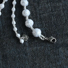 画像をギャラリービューアに読み込む, 軽くてやさしい糸のネックレス スフィア・プラス80